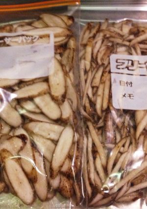 ゴボウ(冷凍保存)-レシピのメイン写真