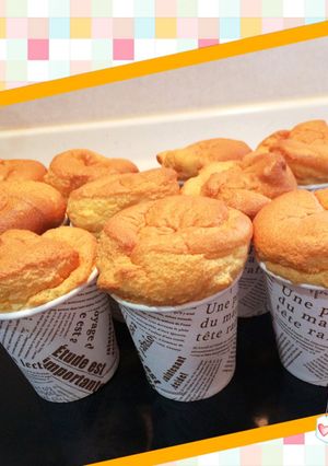 よ〜く混ぜて☆カップdeシフォンケーキ-レシピのメイン写真