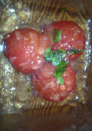 甘～い！！フルーツトマトの梅酒マリネ-レシピのメイン写真