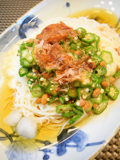 夏の定番☆トロトロぶっかけそうめん-レシピのメイン写真