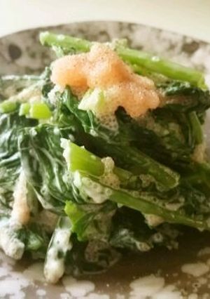 ほうれん草のタラコマヨサラダ-レシピのメイン写真