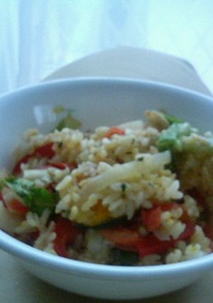 野菜たっぷりタイ風味チャーハン-レシピのメイン写真