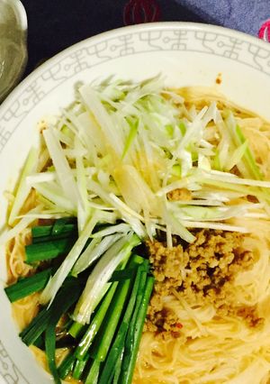 簡単!混ぜるだけスープの坦々麺-レシピのメイン写真