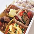毎日男弁当⁂豚肉とゴーヤの炒め物弁当