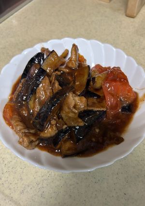 なすと豚肉のバルサミコ炒め-レシピのメイン写真
