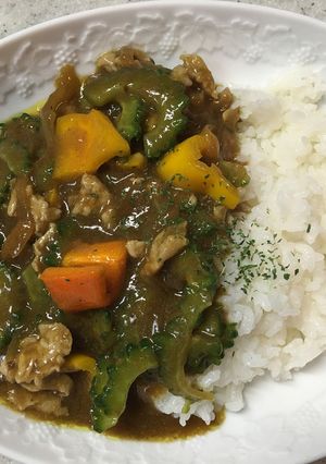 2日目のゴーヤカレー 15分-レシピのメイン写真