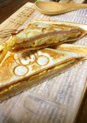 リコピンリッチでホットサンド-レシピのメイン写真