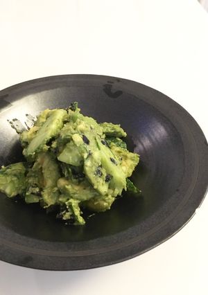 絶品 アボカドときゅうりの海苔わさび和え-レシピのメイン写真