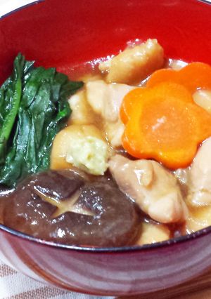 石川県郷土料理☆治部煮-レシピのメイン写真