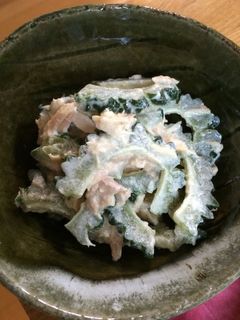 あら、簡単!ゴーヤとツナのサラダ-レシピのメイン写真