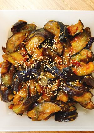 御飯がススム 茄子のコチュジャン炒め-レシピのメイン写真
