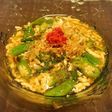 オクラ鶏ミンチの麺つゆ梅煮