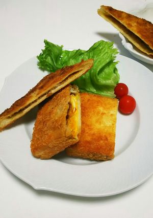春巻きの皮で簡単カレーパン-レシピのメイン写真