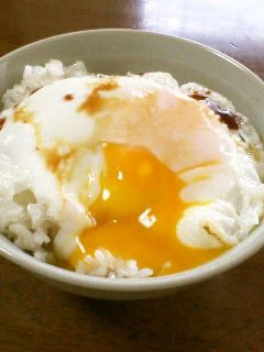 忙しい朝に☆ありがとう、目玉焼きご飯-レシピのメイン写真