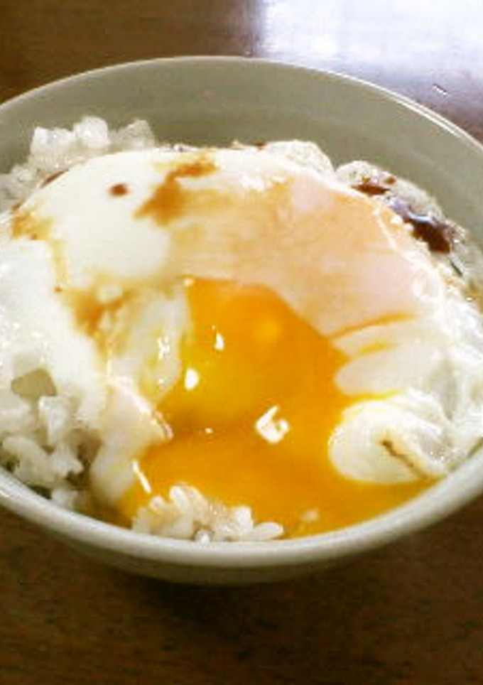 忙しい朝に☆ありがとう、目玉焼きご飯-レシピのメイン写真