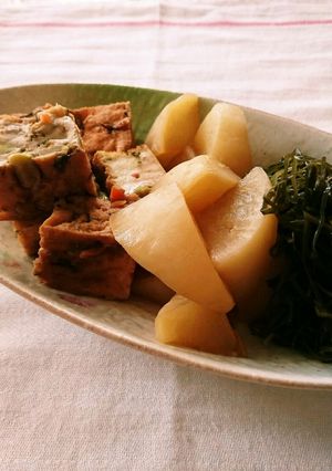 厚揚げ&大根&昆布のやさしい煮物-レシピのメイン写真