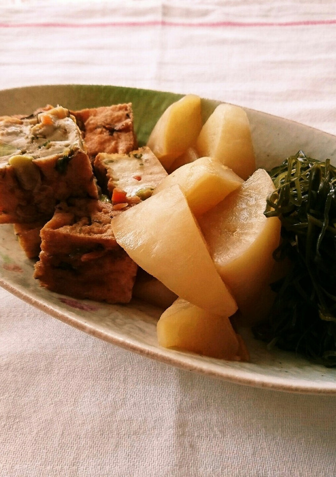 厚揚げ&大根&昆布のやさしい煮物-レシピのメイン写真