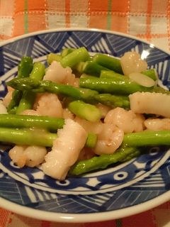 アスパラとえびの塩炒め★-レシピのメイン写真
