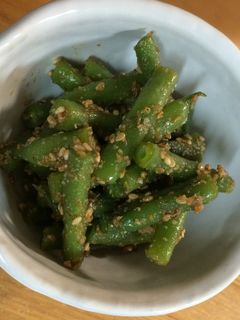 定番♡いんげんの胡麻和え-レシピのメイン写真