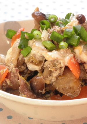 豚肉とごぼうの柳川風-レシピのメイン写真