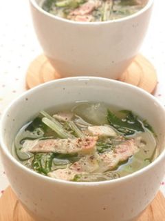 冬瓜とベーコンの優しいスープ-レシピのメイン写真