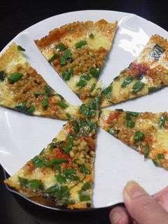 チーズと納豆ピザ-レシピのメイン写真