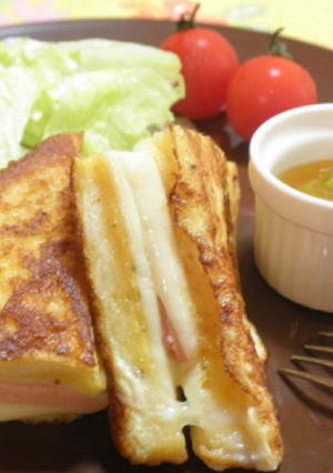 とろ〜りチーズのクロックムッシュ☆-レシピのメイン写真