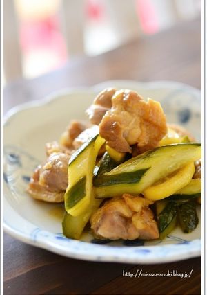 鶏もも肉のさっぱり炒め【レモン酢】-レシピのメイン写真