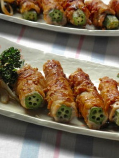 オクラの豚肉巻き-レシピのメイン写真