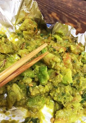 お酒のつまみに！アボガドのタルタル焼き-レシピのメイン写真
