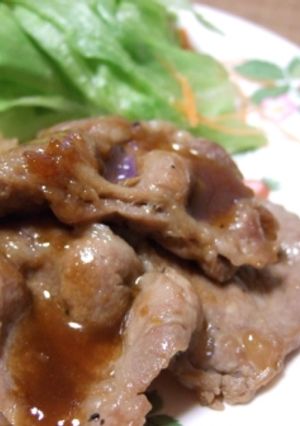 風味がいい♪マーマレードで生姜焼き-レシピのメイン写真
