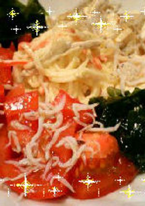 ゴボウそうめんサラダ-レシピのメイン写真