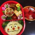 キャラ弁☆辛さ0倍!カレーパンマン弁当♪