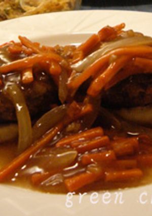 あんかけハンバーグon豆腐-レシピのメイン写真