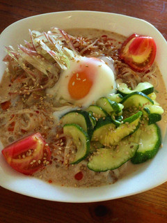 市販のごまだれで簡単ピリ辛ごまだれ素麺-レシピのメイン写真