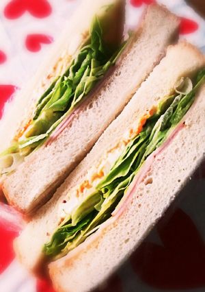 コンビニ食材使いきり♪ボリュームサンド❤-レシピのメイン写真