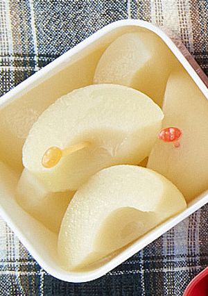 一工夫でさらに美味しく！桃のコンポート-レシピのメイン写真