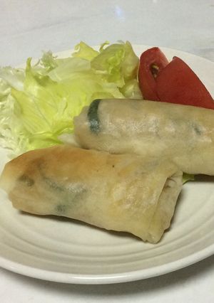 じゃがいもと鶏ひき肉の春巻き田舎風-レシピのメイン写真