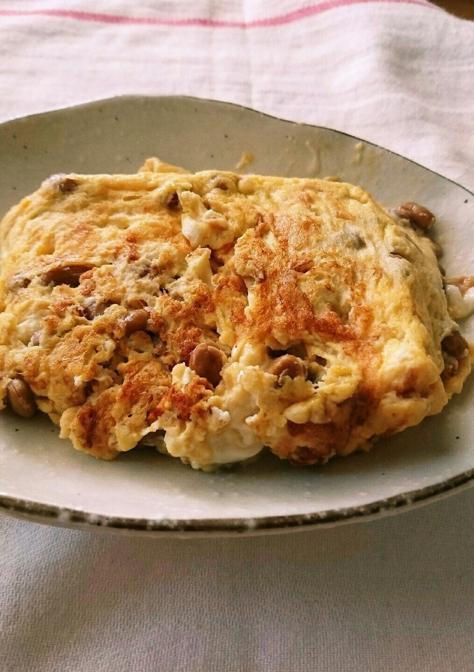 朝の定番☆納豆卵焼き-レシピのメイン写真