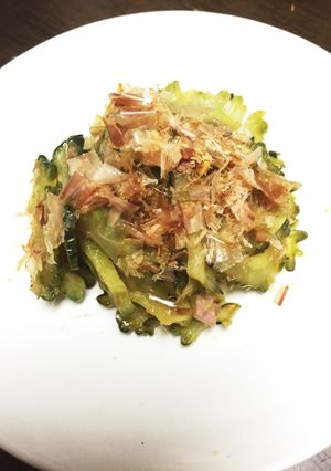 ゴーヤの梅干し炒め-レシピのメイン写真