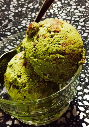 抹茶とあずきの和風アイスクリーム-レシピのメイン写真