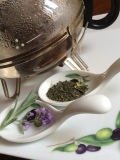 ラベンダー緑茶-レシピのメイン写真