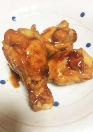 フライパンで簡単♡手羽元の甘辛炒め煮♡-レシピのメイン写真