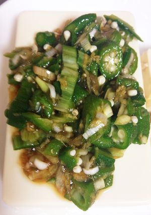 万能！オクラの薬味タレ-レシピのメイン写真