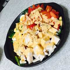 A picture of コブサラダ〜シャキシャキロメインレタス〜.
