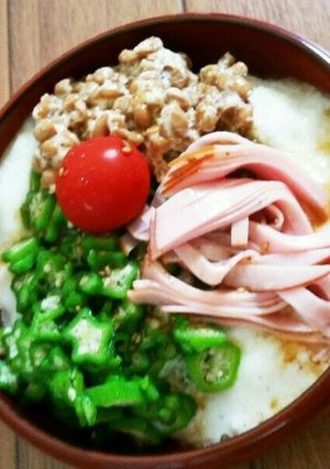 ねばとろ☆冷やし春雨冷麺-レシピのメイン写真