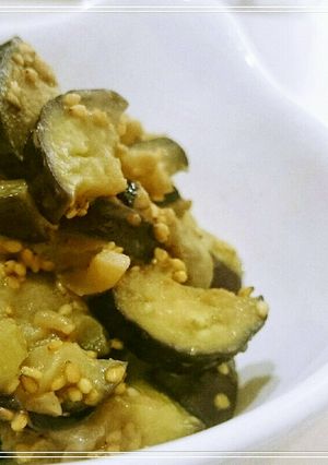 なすのごま煮：冷凍お弁当野菜おかず-レシピのメイン写真