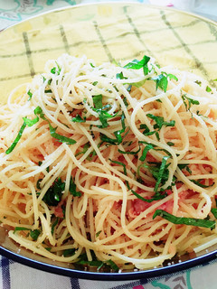 簡単! 我が家の たらこスパゲティ-レシピのメイン写真