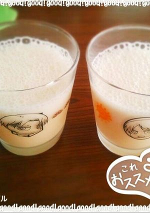 簡単!懐かしのミルクセーキ-レシピのメイン写真