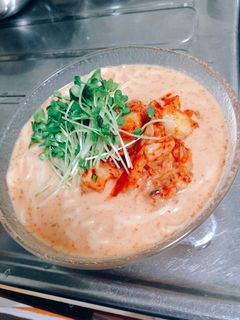 ゴマだれ!ピリ辛そうめん-レシピのメイン写真